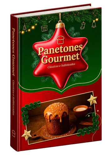 Capa do livro Panetones Gourmet