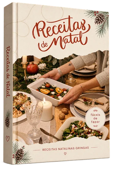Capa do livro Receitas de Natal